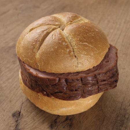 Leberkas Semmel / Leberkäse Semmel / Fleischkassemmel