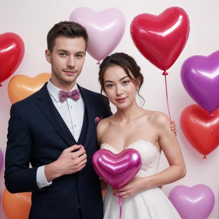 Heart Balloons (Valentine's Day)