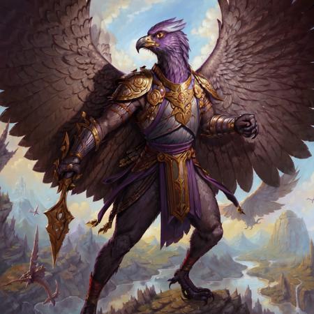 Aven (Dnd/Mtg) - Fantasy bird person