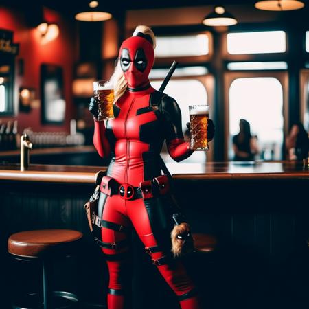 Lady Deadpool - Flux1.D & SDXL Realistic & Comics版本v1.0 SDXL (ID: 654554)