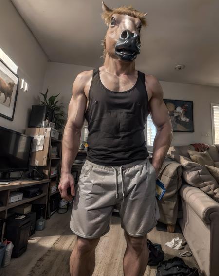Creepy Horse Head