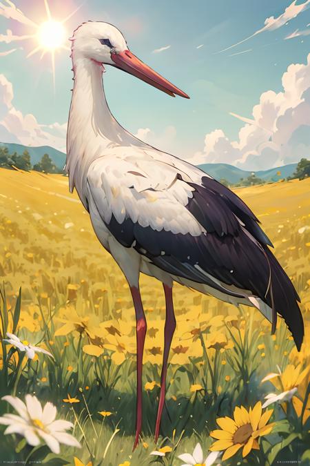 White Stork | Bird (LoRA)