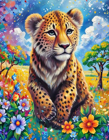 Pastel Oil Paint Style