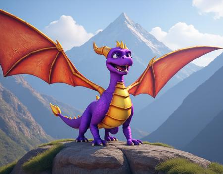 Spyro【 The legend of Spyro - Dawn of the Dragon 】