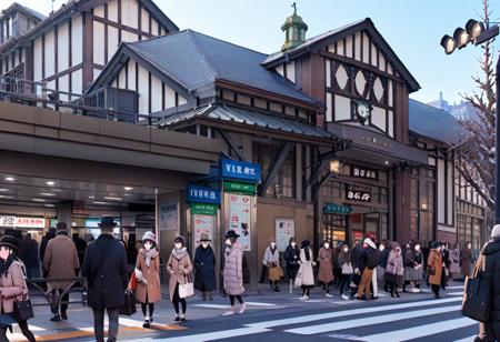 旧原宿駅 Old Harajuku Station SDXL