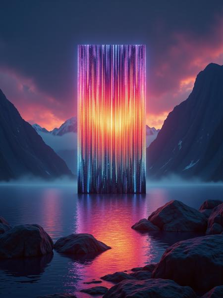Glowing Glitch FLUX &SDXL
