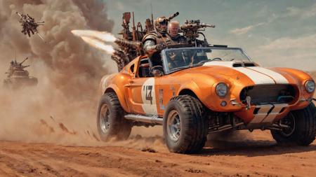 Shelby 427 Cobra (with Driver) SDXL