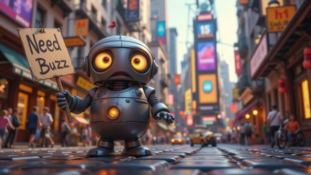 Cute 3d Cartoon Flux