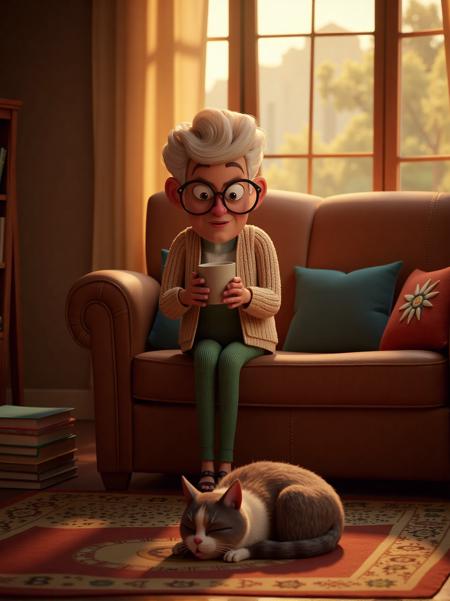 CLUMSY 3D MIX - Stylized 3d for FLUX