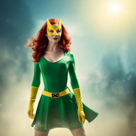 Marvel Girl - Jean Grey - SDXL - Realistic / Comics