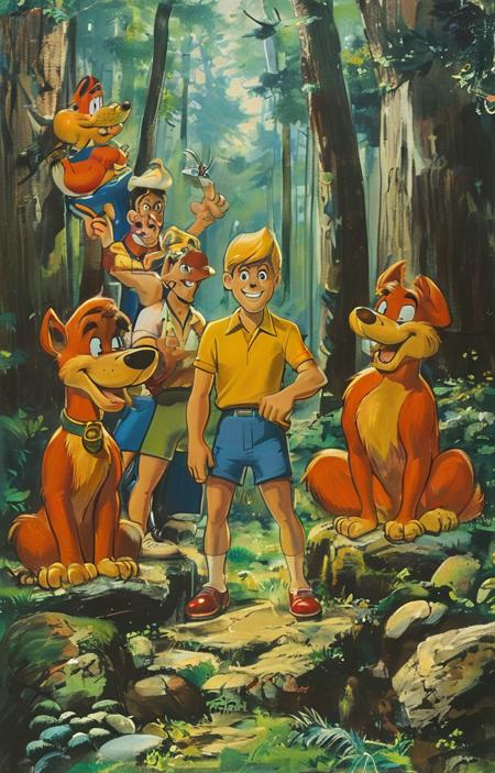 style of Hanna-Barbera [SDXL] 285