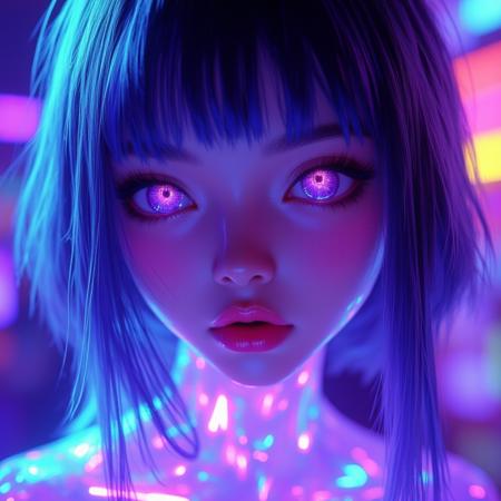CyberGaze LoRA [Flux-D + XL + Pony]