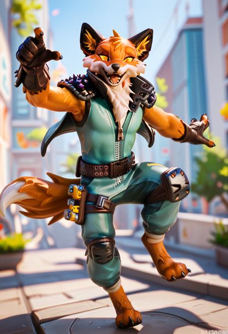 Fennix (Fortnite) | Агент Фокс (Фортнайт) [Pony]