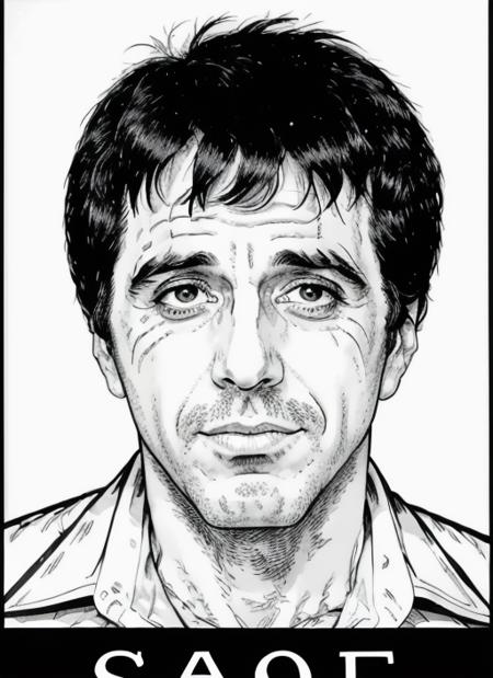 Al Pacino Scarface (Tony Montana) Lora