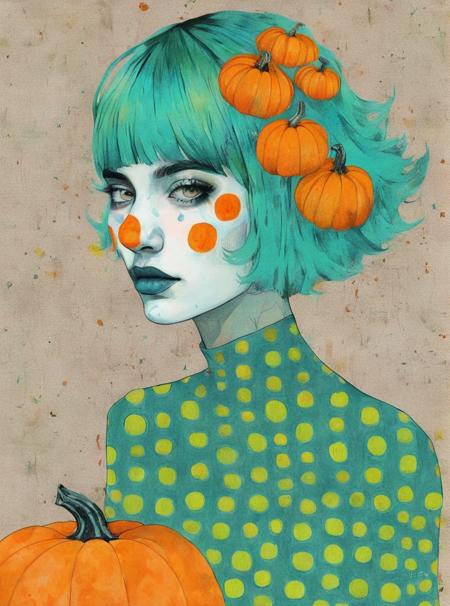 Graphic portrait