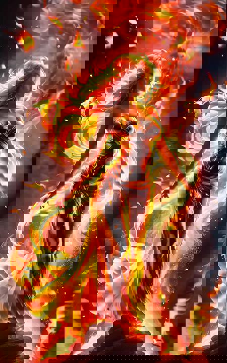 白棱(XL,FLUX)_Fire Element - Special Effects 火元素-特效