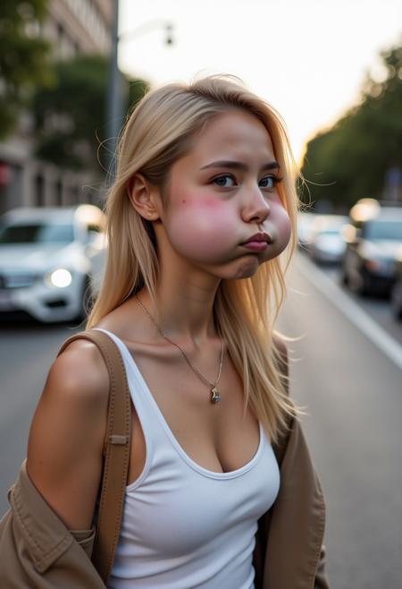 Puffed Out Cheeks / Full Mouth [FLUX/SDXL]