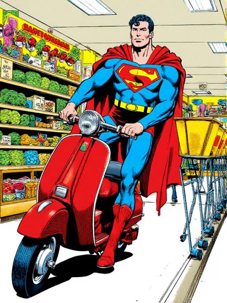 John Byrne Comics Style版本v1.0 (ID: 1134928)