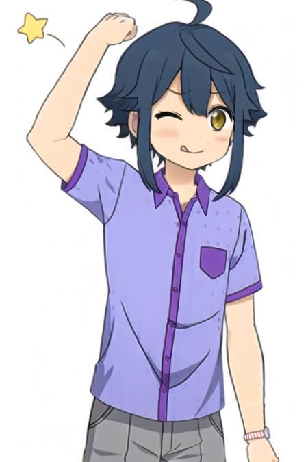 (FANMADE) Ensemble Stars! Tsumugi Himemiya (Tori Himemiya with Tsumugi Aoba colors)版本initial (ID: 427600)