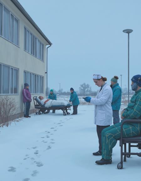 Rural Sci-fi - Digital Painting - Simon Stålenhag Style