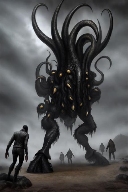 PAseer's Cthulhu Mythos SDXL Dark Young of Shub Niggurath