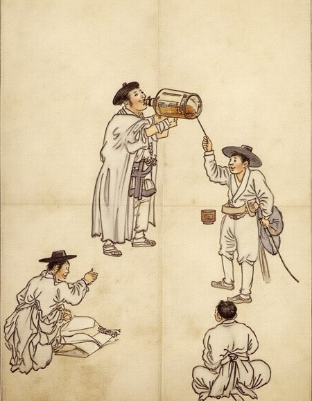 Korea, KimHongDo style (Lora) / 김홍도 화풍