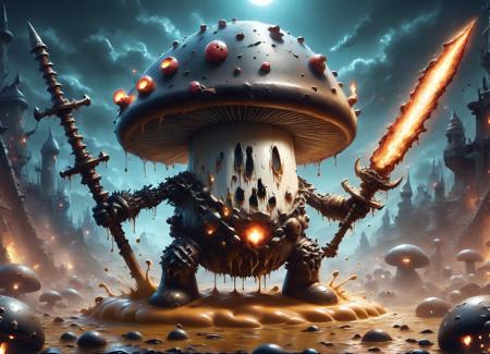 DonM - Shroom Knight [SD,SDXL,Pony]