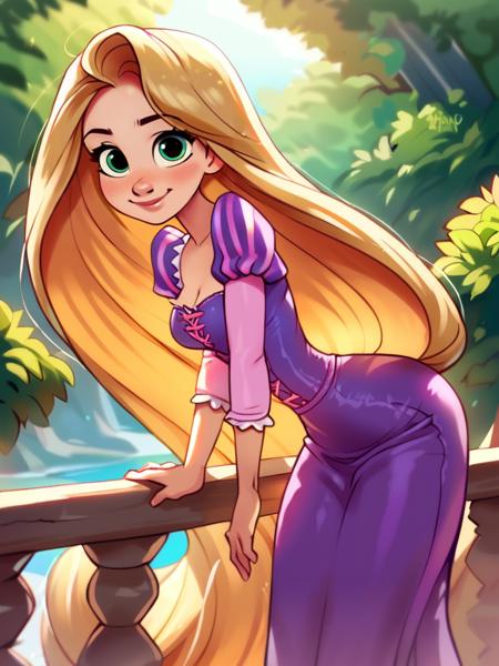 Rapunzel (Tangled) Disney Princess - SD 1.5 | XL PONY - by YeiyeiArt