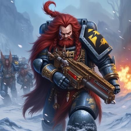 Space Wolves - Warhammer 40,000 (Flux)