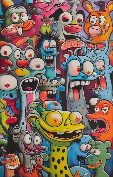 style of Peter Bagge [SDXL] 224