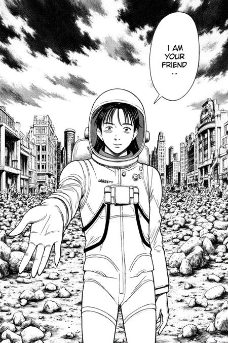 Naoki Urasawa manga style