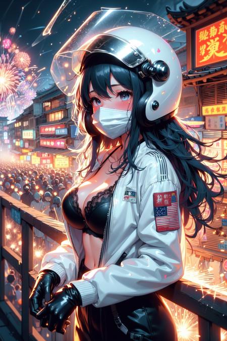 girl like beehive fireworks