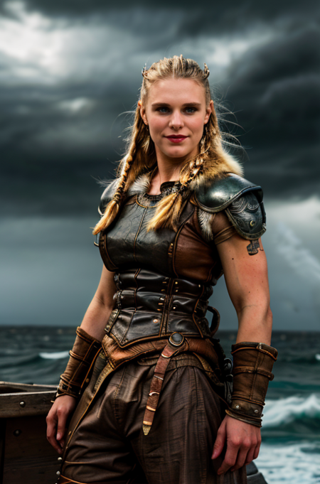 Actress Gaia Weiss (Vikings)