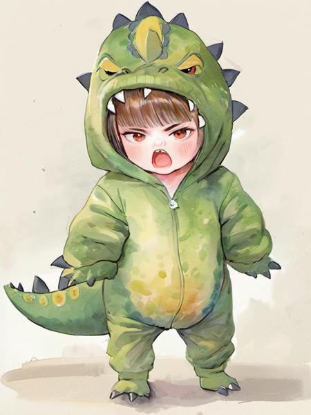 （SDXL）DINO costume - 恐龙服装版本? (ID: 136297)