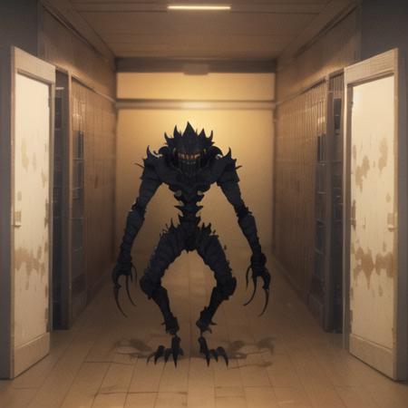 Backrooms - Bacteria / Void Monster / Urban Legend /  Evil Robot / Figurine