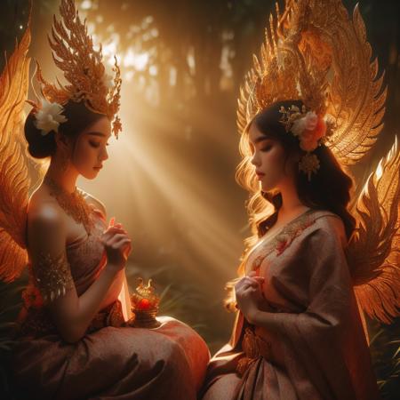 Thai girl posture