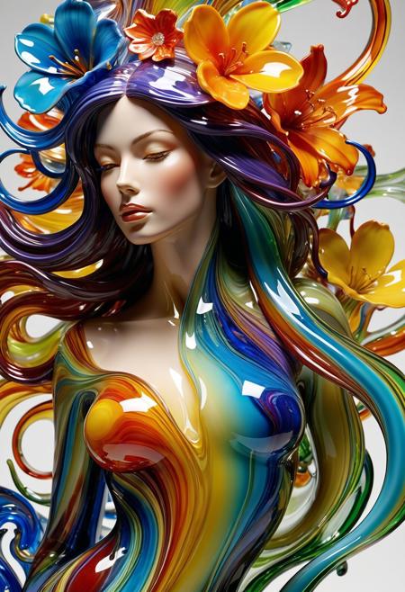 Colorful Murano Art Glass style - SDXL