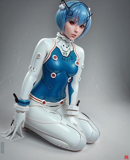 Latex Rei Ayanami Cosplay | SD1.5 | Multiple Outfits
