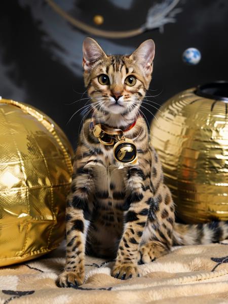 Animal model - Bengal Ocelot cat