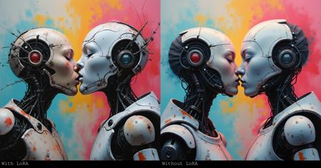 Flux Two People Kissing LoRA