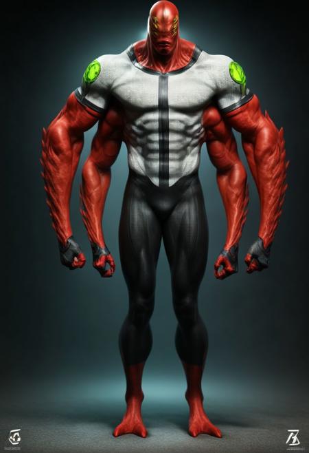 Ben 10's Four Arms | Tetramand species
