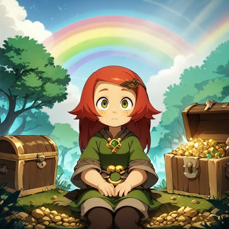 Wakfu style LORA [XL]