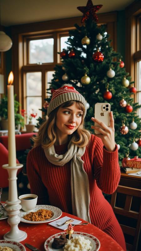 Christmas Selfie / Christmas Outfit