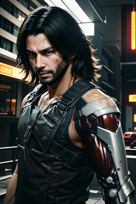 Johnny Silverhand from Cyberpunk 2077