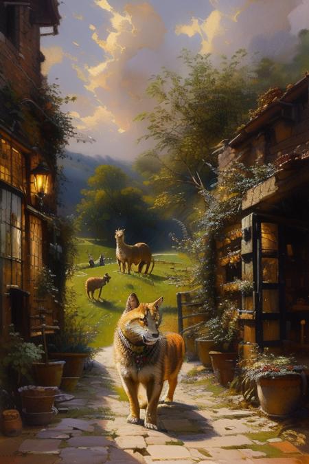 style of Alan Fearnley 431