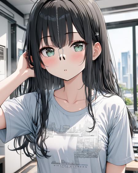 SDXL Nose hook Anime style