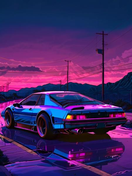 Retro neon style [FLUX+SD+XL+Illustrious-XL+Pony]