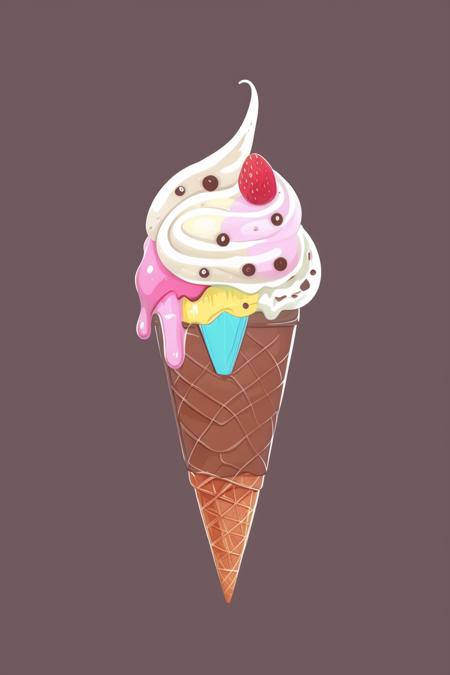 A style specifically designed for producing cartoon patterns on ice cream - tangbohu 14