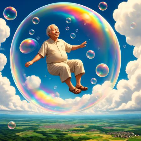 iridescent giant bubble-shaped dome版本SDXL (ID: 1035842)