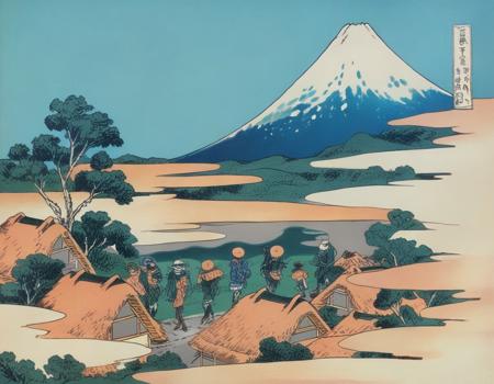 浮世絵(Ukiyo-e) Style版本36 ViewsofMountFuji v1.0 (ID: 1070648)